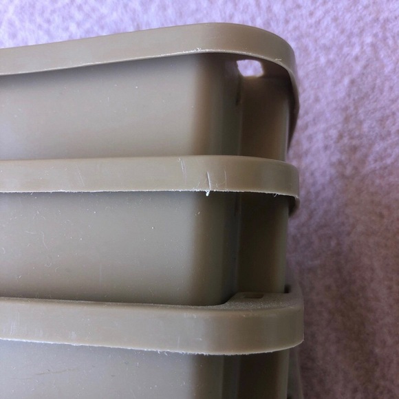 United Plastics Stackable Organizational Shelves (Pack Of 4) - Picture 4 of 11